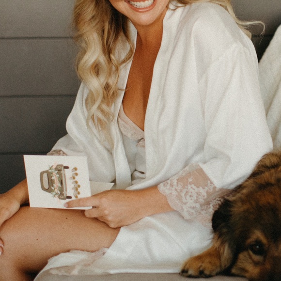 Bridal Robe and slip - Picture 4 of 4